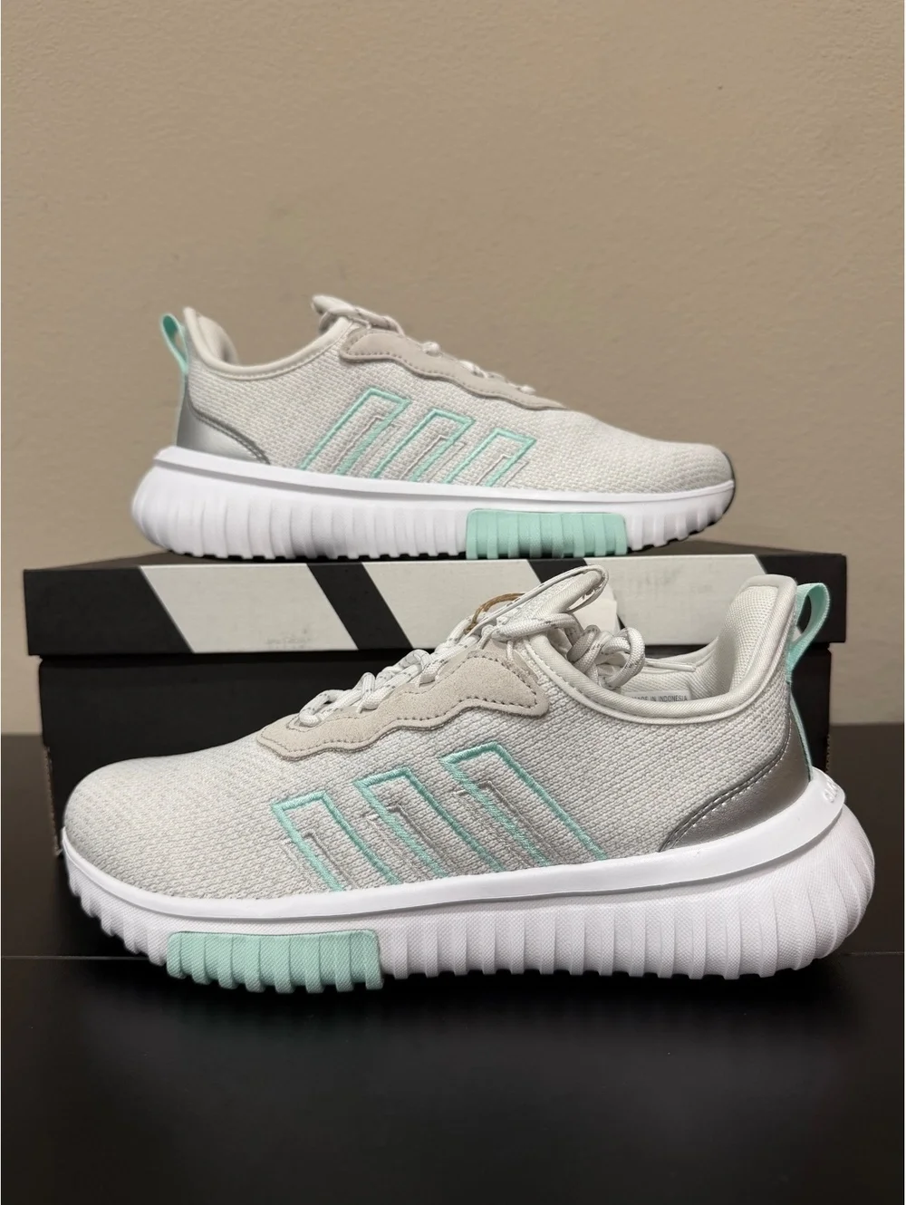 Size 7.5 - Adidas Women’s Kaptir Flow 2.0 “Cloud White”